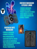Kit Massageador Elétrico /Tapete Massageador e Massageador Cervical pescoço