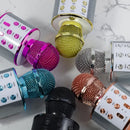 Microfone Sem Fio Bluetooth Alto Falante Embutido -Ideal para Festas Karaokê