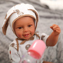 Bebê Reborn Mônica Coelhinha 55cm | Silicone Macio e Realista
