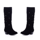 Botas Feminina Celestia,com detalhes em strass
