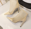 Botas Ellen (Malha transparente)