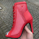 Sandália Aurora estilo Peep Toe