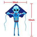 Pipa - Pipa Infantil estilo Alienígena Azul