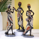 Estátuas de arte moderna - Coleção Africana