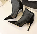 Botas Ellen (Malha transparente)