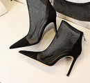 Botas Ellen (Malha transparente)