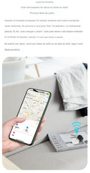 GPS Tracker Bluetooth para Apple Air Tag (Localizar Cartão,Carteira, iPad, chaves, crianças,cães e gatos)