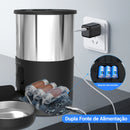 Alimentador Automático para Animais de Estimação - 5L com Microfone e Temporizador WiFi