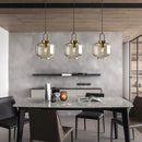 Luminária Pendente de Vidro Nórdico | Lustre Moderno