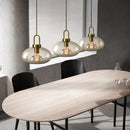 Luminária Pendente de Vidro Nórdico | Lustre Moderno