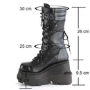 Botas feminina Cléo de cano alto, cosplay, botas de cano médio