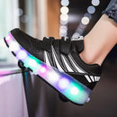 Tenis com luz infantil  e rodinha - Seus fillhos vão amar esse presente