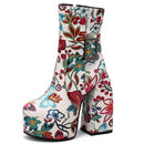 Botas Agatha Flower ( Seu look montado com muito estilo)