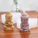 Molde de vela 3D Buda
