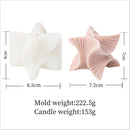 Molde de silicone de Vela  ,Formas geométrica