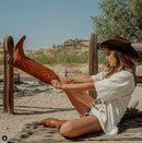 Bota feminina Lolla Star ,Cowgirl