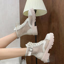 Botas Femininas AVA ( Malha transparente)
