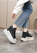 2024 New Women Sneakers Luxury Fashion High Top Women Boots Platform Casual Shoes Outdoor Running Shoes for Women Tenis De Mujer