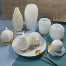 Molde de silicone de Vela  ,Formas geométrica