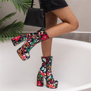 Botas Agatha Flower ( Seu look montado com muito estilo)