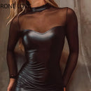 Vestido De Couro Layla