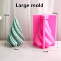 Molde de silicone de Vela  ,Formas geométrica