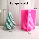 Molde de silicone de Vela  ,Formas geométrica
