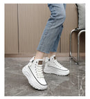 2024 New Women Sneakers Luxury Fashion High Top Women Boots Platform Casual Shoes Outdoor Running Shoes for Women Tenis De Mujer