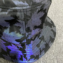 2024 Men Women Four Season Colorful Reflective Bucket Hat Y2K Harajuku Personality Printed High Street Cap gorras Рыбацкая шляпа