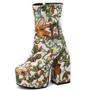 Botas Agatha Flower ( Seu look montado com muito estilo)