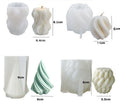 Molde de silicone de Vela  ,Formas geométrica
