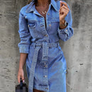 Vestido Jeans Casual Thaís