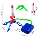 Foguete Rocket Kids lançador de foguet  ao ar livre