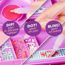 Pulseira Infantil de Pintura de Diamante DIY - Presenteie os amigos de infância