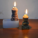 Molde de vela 3D Buda