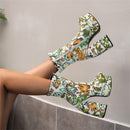 Botas Agatha Flower ( Seu look montado com muito estilo)