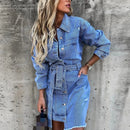 Vestido Jeans Casual Thaís