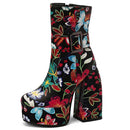 Botas Agatha Flower ( Seu look montado com muito estilo)