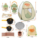 Tenda Infantil - Conjunto de Acampamento  40PCS