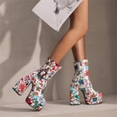 Botas Agatha Flower ( Seu look montado com muito estilo)