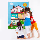 Conjunto para Contar Histórias Montessori (98 peças)
