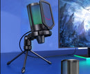Microfone Condensador para jogos FIFINE USB, para PC PS4 PS5 MAC