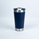Copo Térmico 473ml Com Tampa E Abridor Inox Para Cerveja Quente e Gelado
