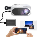 Mini Projetor GALAXY 1080P Full HD 480P LED (Projetor para android,IPhone, iPad /Tenha um cinema portátil usando seu celular)