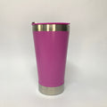 Copo Térmico 473ml Com Tampa E Abridor Inox Para Cerveja Quente e Gelado