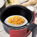 Papéis antiaderentes para Air Fryer de celulose perfurado (100Pc )