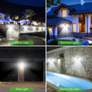 LED luz solar lâmpada solar externa com sensor de movimento(Mais economia e mais segurança)