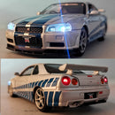 Carro Nissan Skyline Ares GTR R34 ( Velozes e Furiosos)