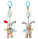 Chocalho infantil espiral versátil (Animais fofos, para  berço e carrinho de bebê ( 0 a 18 meses )