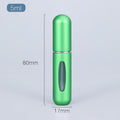 Recipiente portátil para perfumes (5ml recarregável para viagens)